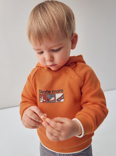 Sudadera Capucha bebé niño Mayoral