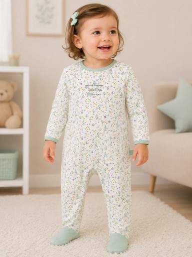 Pijama Pelele Bebé Niña Algodón Yatsi 24200365.jpg