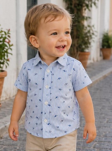 Camisa bebé niño CANADA HOUSE Vespa 24355110.png