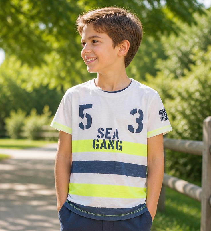 Camiseta niño manga corta CANADA HOUSE Seagang