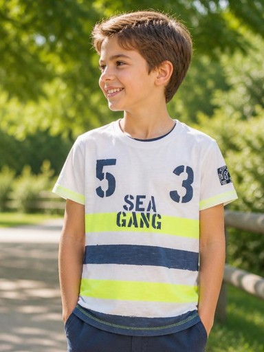 Camiseta niño manga corta CANADA HOUSE Seagang