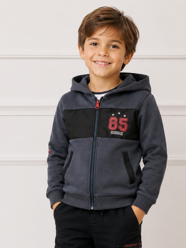 Sudadera niño cremallera Canada House 24471111.jpg