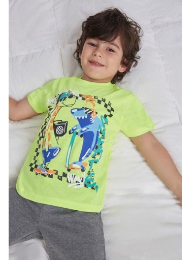 Pijama niño manga corta TOBOGAN Monster [1]