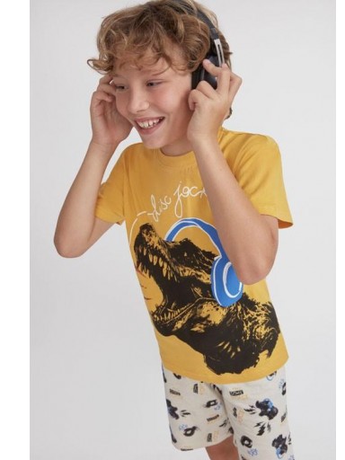 Pijama niño juvenil manga corta TOBOGAN Feodisc [1]