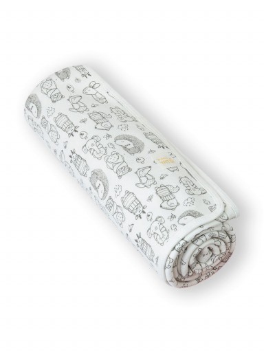 Manta algodón Interlock Bebé YATSI Cozy Winter