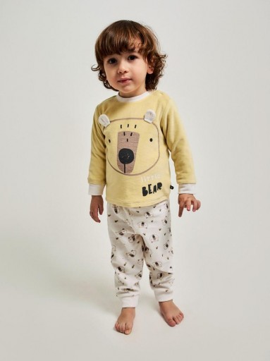 Pijama terciopelo bebé niño 2 piezas Yatsi 25200500.jpg [0]