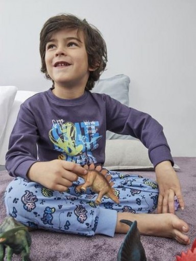 Pijama niño algodón interlock TOBOGAN Skate [1]
