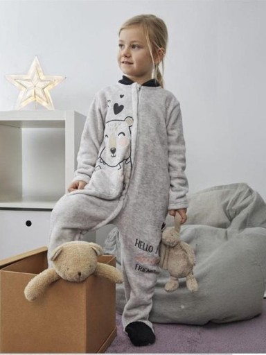 Pijama Manta niña coralina TOBOGAN Bear