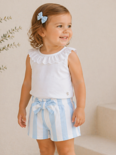 Conjunto bebé niña CANADA HOUSE Blu [1]