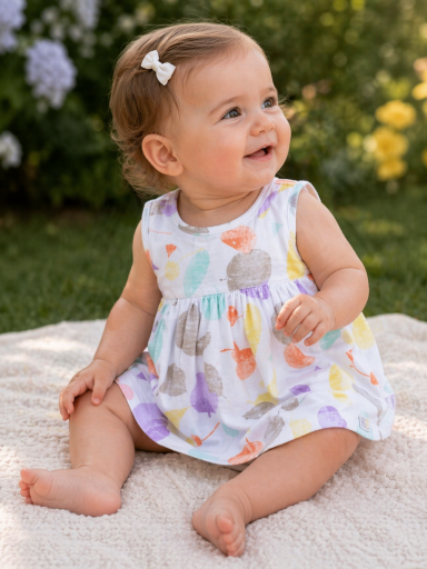 Vestido bebé niña CANADA HOUSE Mix Fruits 25365620.jpg
