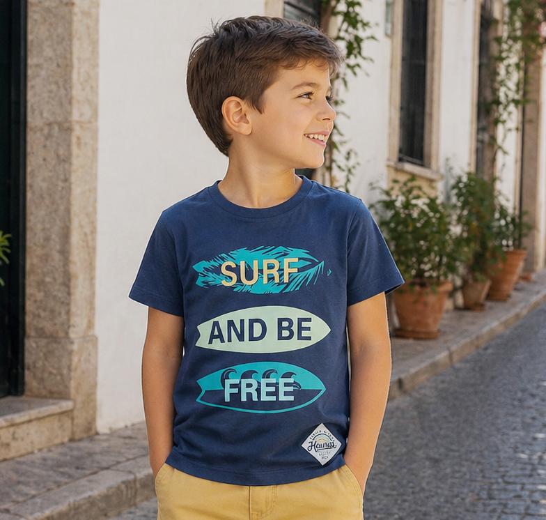 Camiseta niño manga corta CANADA HOUSE Free