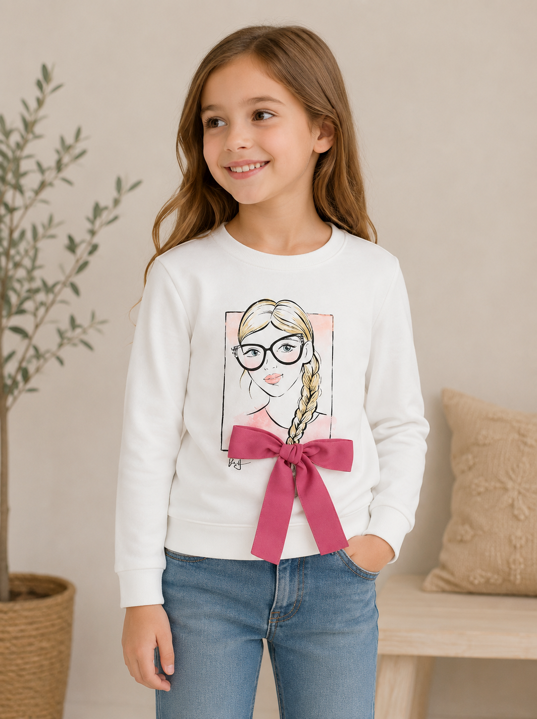 Sudadera chic niña Canada House 25481111.jpg