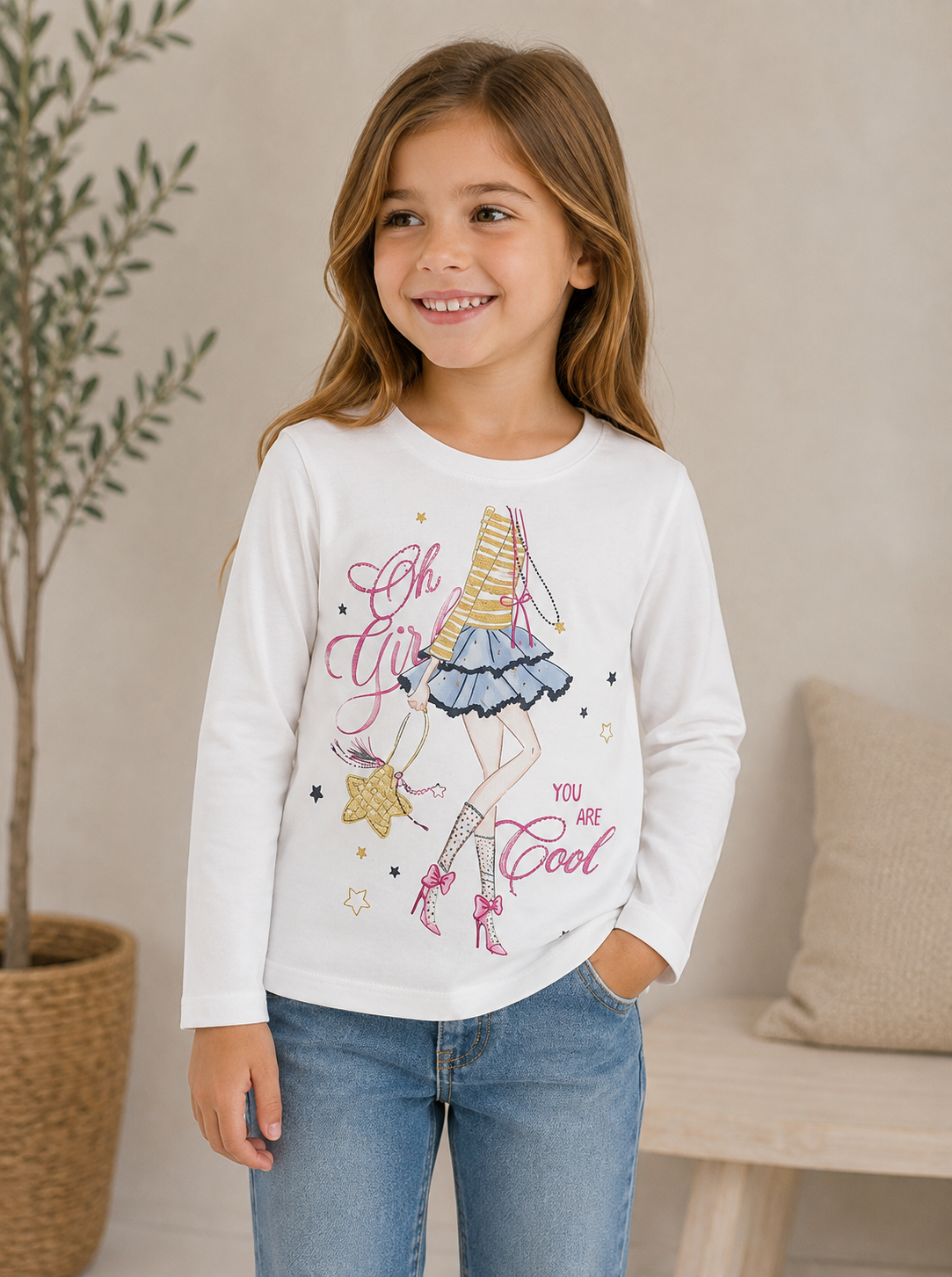 Camiseta niña CANADA HOUSE Legs