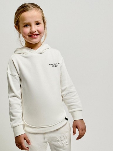 Sudadera capucha niña crudo Canada House 25487121.jpg