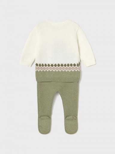 Conjunto Polaina Tricot Recién nacido Mayoral  [2]