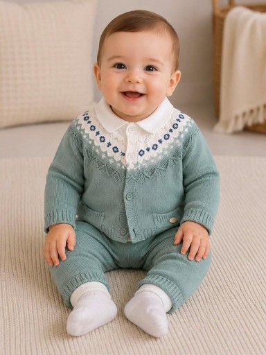 Conjunto Tricot 3 Piezas Bebé Niño Mayoral 2570.JPG