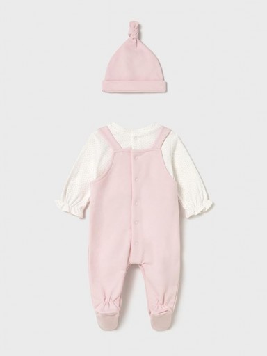 Pelele Peto con Gorro bebé niña MAYORAL  [1]