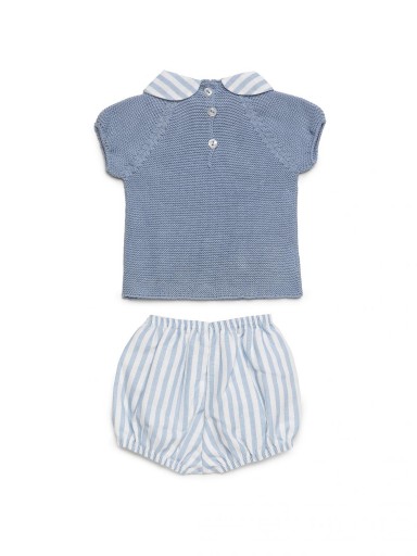 Conjunto corto bebé niño JULIANA Limonada [2]