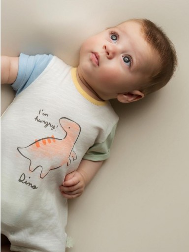 Pelele corto bebé niño YATSI I´m Hungry