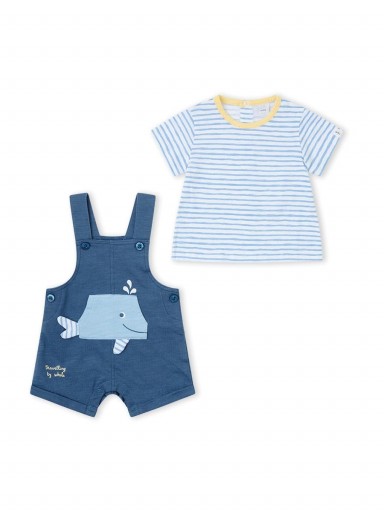 Conjunto Peto bebé niño YATSI Travelling by Whale [1]