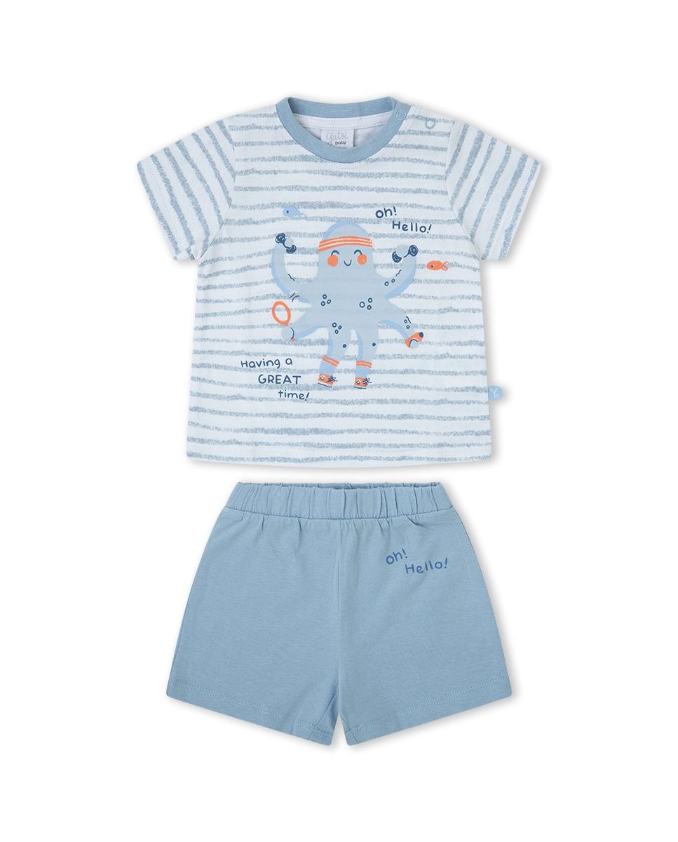Pijama manga corta bebé niño Yatsi 26111301.jpg