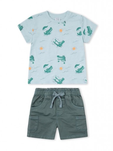 Conjunto Bermuda niño YATSI Cocodrilo [1]