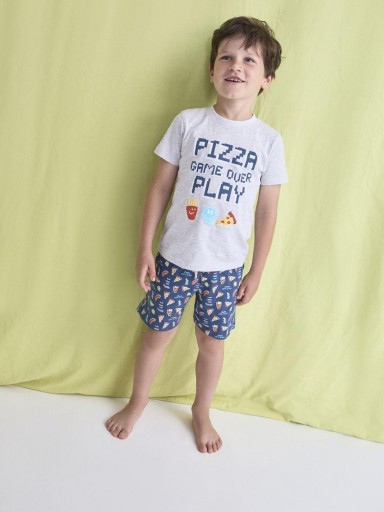 Pijama niño manga corta TOBOGAN Game Over 26117004.jpg [0]