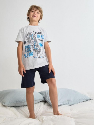 Pijama niño juvenil manga corta TOBOGAN Goodluck 26117501-26117601.jpg [0]