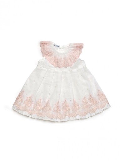 Vestido bebé niña ceremonia JULIANA Caramelo [1]