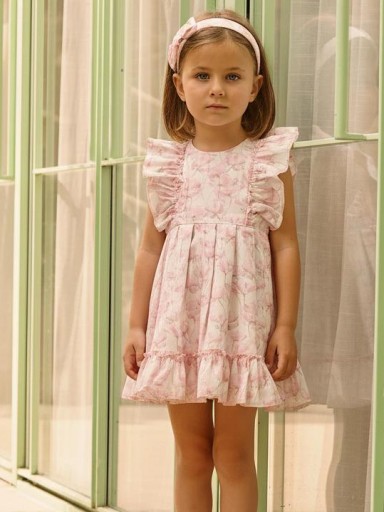 Vestido niña estampado JULIANA Caramelo 26160.jpg
