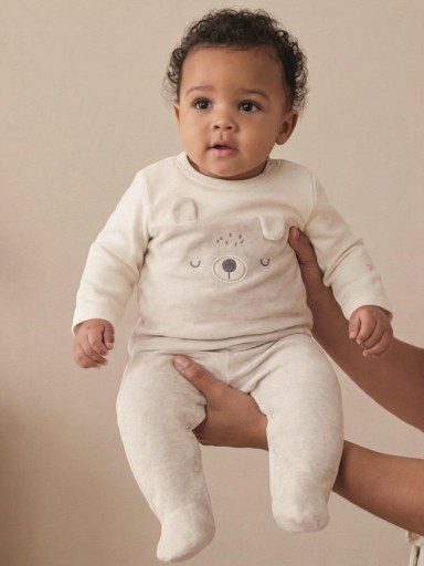Pijama Pelele bebé niño terciopelo YATSI Bear 26200304 jpg [0]