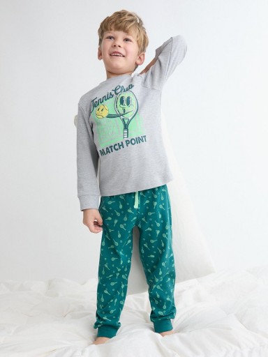Pijama niño algodón interlock TOBOGAN Tennis 26207003 .jpg [0]