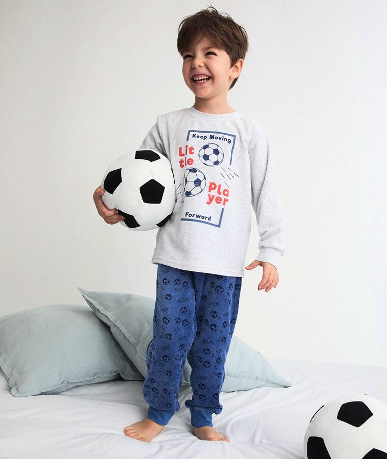 Pijama niño terciopelo TOBOGAN Player 26207101.jpg