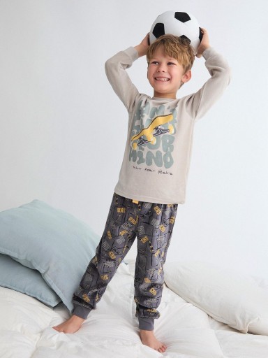 Pijama niño terciopelo TOBOGAN Rider [0]
