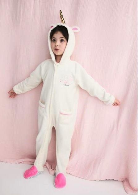 Pijama Manta niña coralina TOBOGAN Unicorn 26207473.jpg