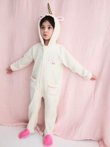 Pijama Manta niña coralina TOBOGAN Unicorn 26207473.jpg [0]