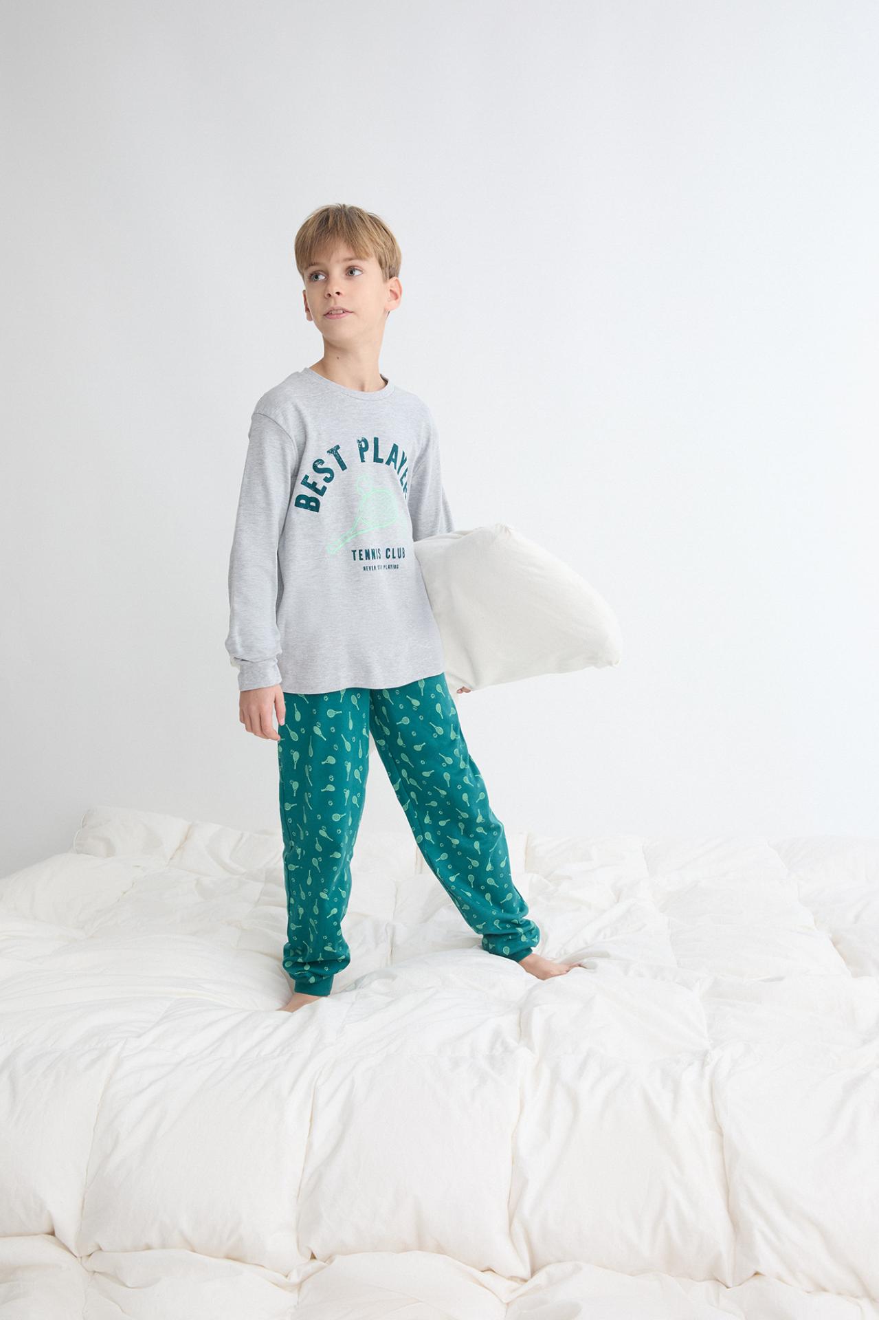 Pijama chico algodón interlock TOBOGAN Players