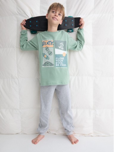 Pijama chico algodón interlock TOBOGAN Skate 26208006.jpg [0]