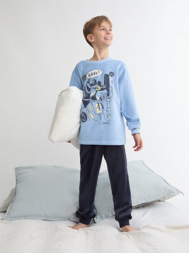 Pijama chico terciopelo TOBOGAN Good 26208107.jpg [0]