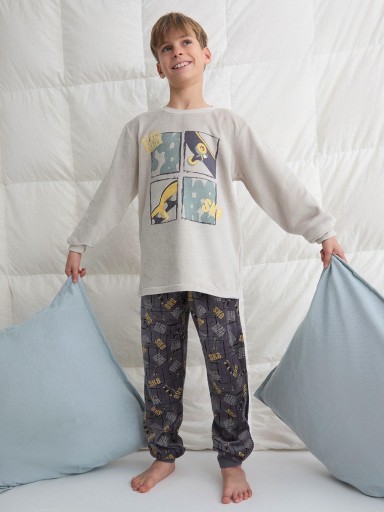 Pijama chico terciopelo TOBOGAN Rider 26207103-26208111.jpg