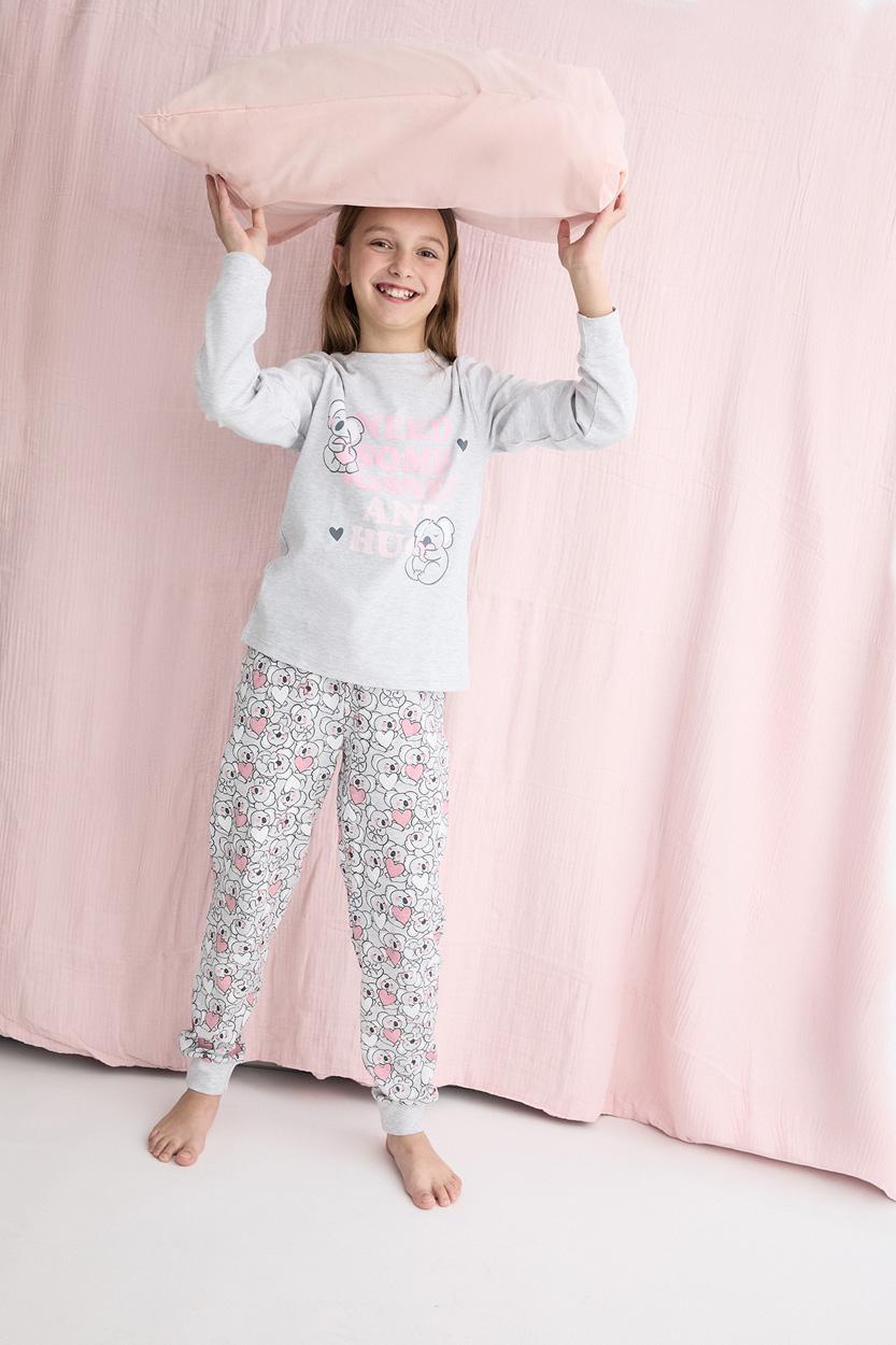 Pijama chica algodón interlock TOBOGAN Kisses 26208207.jpg