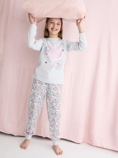 Pijama chica algodón interlock TOBOGAN Kisses 26208207.jpg [0]