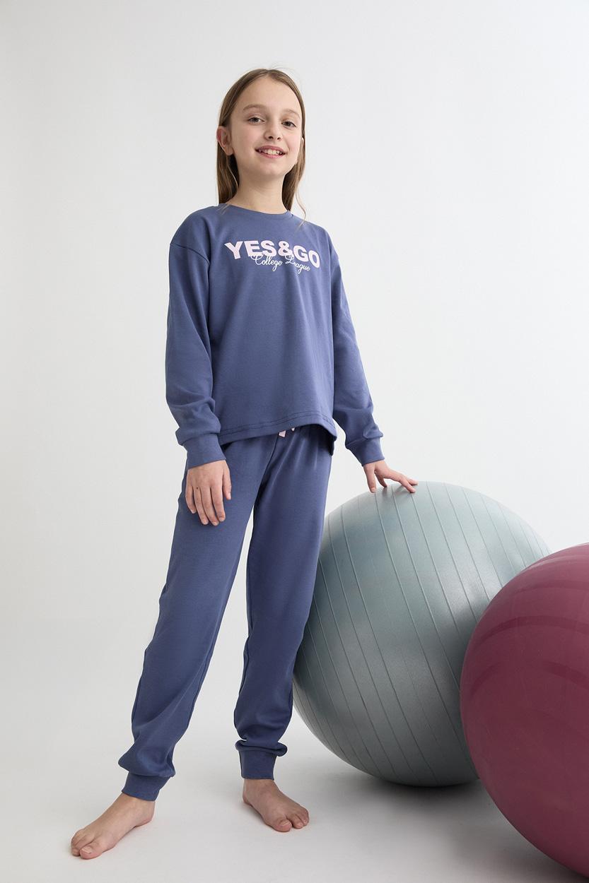 Pijama chica algodón interlock TOBOGAN Yes&Go 26208208-26208212.jpg