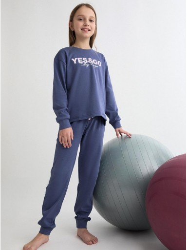 Pijama chica algodón interlock TOBOGAN Yes&Go 26208208-26208212.jpg
