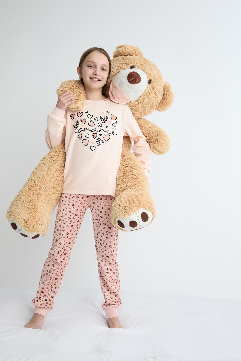 Pijama Chica terciopelo TOBOGAN Hearts 26208301.jpg