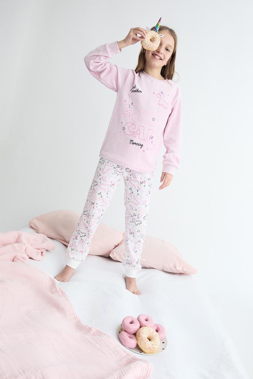 Pijama Chica terciopelo TOBOGAN Magical 26208302.jpg