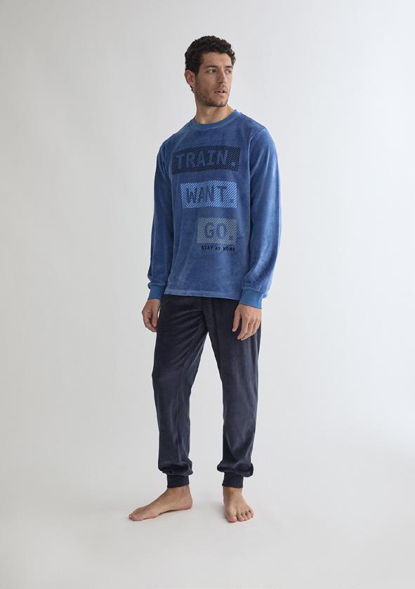 Pijama hombre terciopelo DIASSI Twg