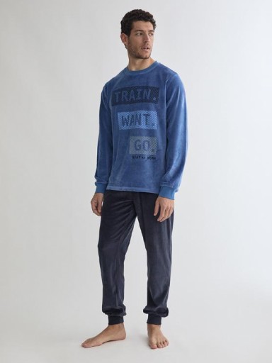Pijama hombre terciopelo DIASSI Twg [0]