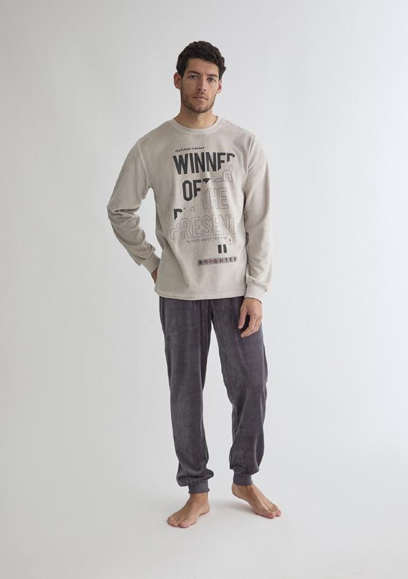 Pijama hombre terciopelo DIASSI Winner