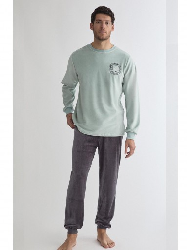 Pijama hombre terciopelo DIASSI Green [0]